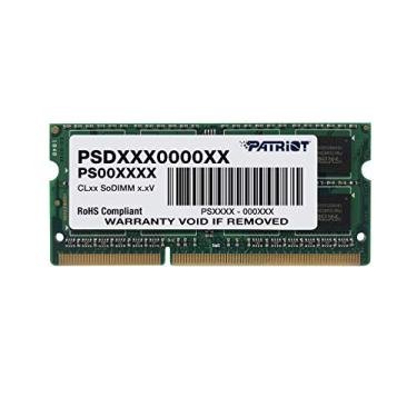 Imagem de Memoria SO-DIMM DDR3L 04GB/1600 Patriot