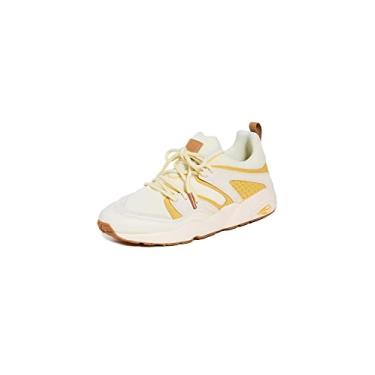 Imagem de PUMA Select Men's Blaze of Glory D South Sneakers, Pristine/Bamboo, Yellow, 8 Medium US
