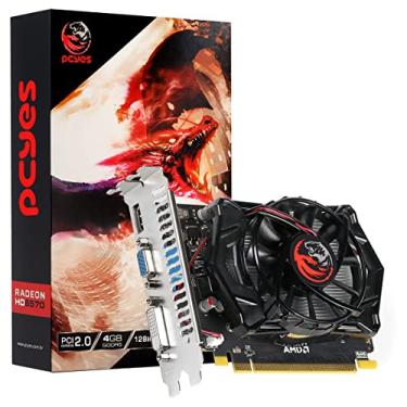 Imagem de PLACA DE VIDEO AMD RADEON HD 6570 4GB GDDR5 128 BITS SINGLE FAN GAMING EDITION - PJHD6570GR54GSF – PCYES, Cor: Preta