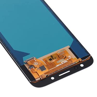Imagem de Reparo e peças de reposição TFT tela LCD e digitalizador conjunto completo para Galaxy J7 (2017) J730F/DS, J730FM/DS, AT&T (preto) (Color : Blue)