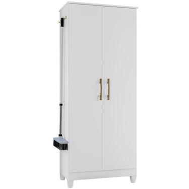 Imagem de Armário Multiuso Com 2 Portas 9954 Branco Moval Branco