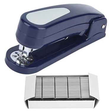 Imagem de Grampeador, popular prático reduzido esforço, compacto, grampeador rotacional médio, capacidade de 45 graus, 20 folhas, escola, trabalho ou negócios (nº 2)