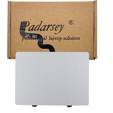 Imagem de Padarsey Touchpad com cabo flexível compatível com MacBook Pro 15 polegadas Retina A1398 Trackpad serve apenas meados de 2012 (MC975, MC976)