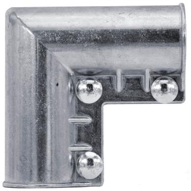 Imagem de Jake Sales Corrente Link Portão de Portão - canto de Portão de 4,5 cm para Portais de Corrente - canto de Portão inclui parafusos para fácil instalação no portão