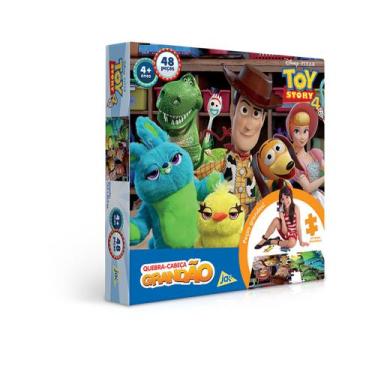 Imagem de Toy Story 4  Quebra-Cabeça 48 Peças Grandão - Toyster