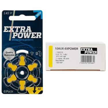 Imagem de Bateria Auditiva 10 PR70 Extra Power - 60 baterias (10 cartelas)
