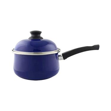 Imagem de Panela Bojuda 16 Esmaltada Azul - 1250 ml - Ewel