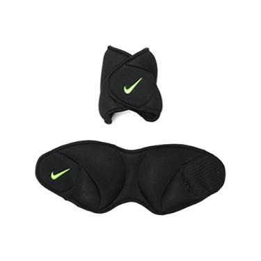 Imagem de Nike Peso no tornozelo, 1,1 kg cada, preto/preto/elétrico (conjunto de 2)