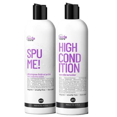 Imagem de Curly Care Shampoo Spume E High Condition 2X300Ml