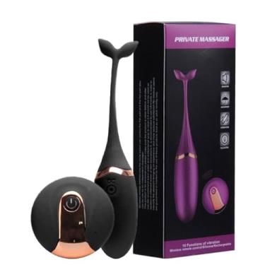 Imagem de VIBRADOR CÁPSULA RABO PEIXE PRETO