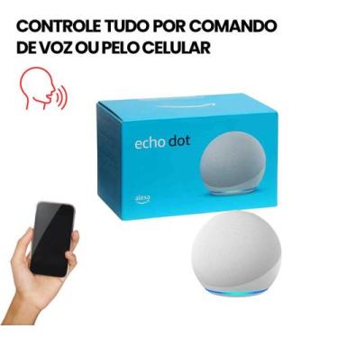 Imagem de Echo Dot 5º Geração Com Assistente Virtual Alexa Cor Branca - Amazon