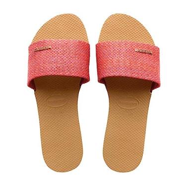 Imagem de SANDALIAS HAVAIANAS YOU MALTA n° 39/40 DOURADO