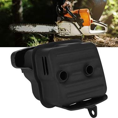 Imagem de Substituição de Silenciador de Motosserra para Acessório 1135 140 0650 Metal Ms361 Ms341 Forte, Resistente, Fácil Substituição para Jardinagem, Paisagismo