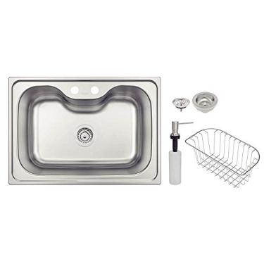 Imagem de Cuba De Inox Pia Cozinha Morgana C/Cesta Aramada Tramontina
