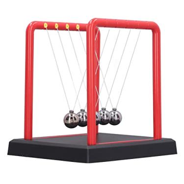 Imagem de Berço Newtons, Máquina de Movimento Perpétuo Cool Gadgets Science Physics Gadget Decoração de Mesa Divertido Science Fidget Acessórios Calm Down Fidgets Kit para Decoração de