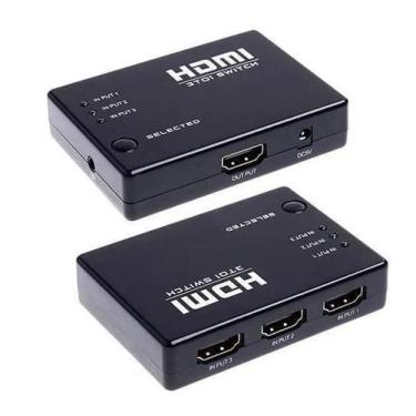 Imagem de Hub Switch Hdmi 3X1 Liga 3 Hdmi Na Tv - Lotus