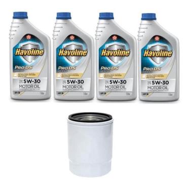 Imagem de Troca De Óleo Hyundai Hb20 Tucson I30 Elantra Havoline 5w30 - Texaco