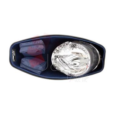 Imagem de Forração Honda Pcx 150 Forro Premium Baú 19 20 Azul - Jaspe Ateliê, Lo