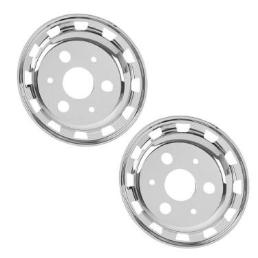 Imagem de Calota Americana Speed Dianteira Aro 17,5 Com Rodoar Aberta - Fabbof