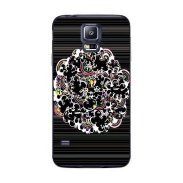 Imagem de Capa Adesivo Skin110 Verso Para Galaxy S5 New Edition - KawaSkin