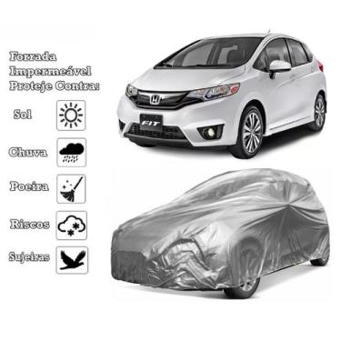 Imagem de Capa Para Cobrir Carro Honda Fit Com Forro impermeável - zna