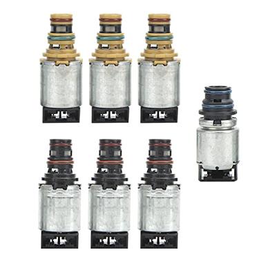 Imagem de Válvula Solenóide de Transmissão 6T40E, 7 Unidades, Adequada para LACROSSE 0611 2.0L 2.4L V6 3.0L, Compatível Com TOSCA 0711 2.0L 2.4L V6 2.0L 2.5L 3.0L, Fácil Instalação