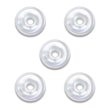 Imagem de Kit 5 Vedante 17mm Reparo Mvs Torn. Registro Deca 4152010, Branco