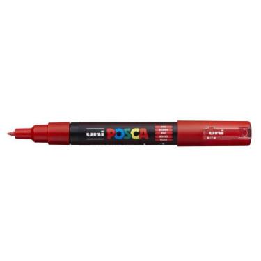 Imagem de PC-1MR Posca vermelha Fina 0.7 mm Uni-ball