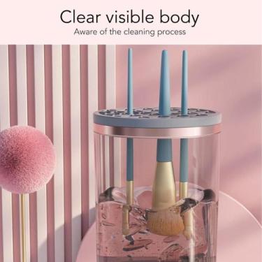 Imagem de Máquina De Limpar Pincéis De Maquiagem, Limpador De Pincéis - Home E M