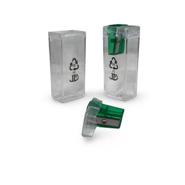 Imagem de Apontador De Lapis Bloco 6cm Com Deposito P/Estudante - JF