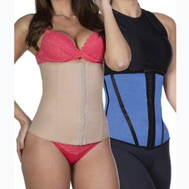 Imagem de Kit de 2 Cintas modeladoras Esbelt, M, Sortido 3