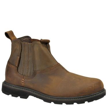 Imagem de Skechers Bota masculina Blaine Orsen no tornozelo, Marrom escuro, 41