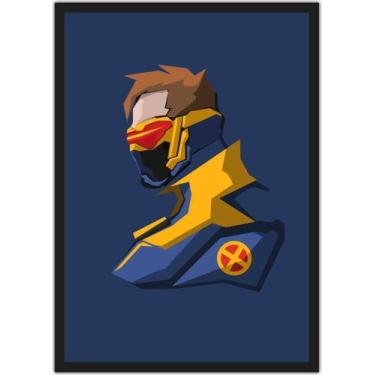 Imagem de Quadro Decorativo Soldado 76 Overwatch Super Heróis Nerd Geek Decoraçõ