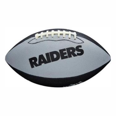 Imagem de Bola Futebol Americano Wilson NFL Team Jr Las Vegas Raiders