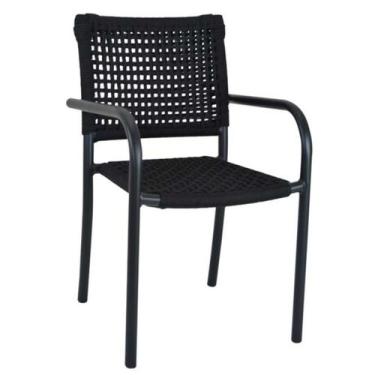 Imagem de Cadeira Poltrona Giardino Corda para Jardim Piscina Varanda - Nossa Ka