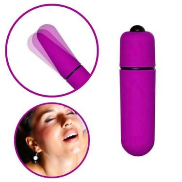Imagem de Vibrador Power Bullet Mini Estimulador de Clitóris Roxo - Sexy Import