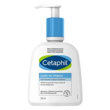 Imagem de Loção de Limpeza Facial Cetaphil Pele Seca e Sensível com 300ml