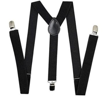 Imagem de Suspensórios Masculino E Feminino Largo 2,5cm - Várias Cores Ref:244 -