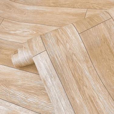 Imagem de Adesivo Vinílico Para Piso Autocolante 2mx61cm, Imita Laminado De Made