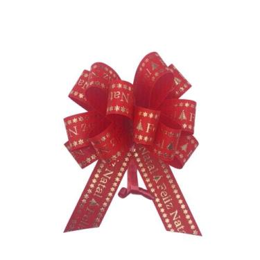 Imagem de Laço Pronto Para Presente e Embalagem - Flor Eco 10 Unidades Natal - l