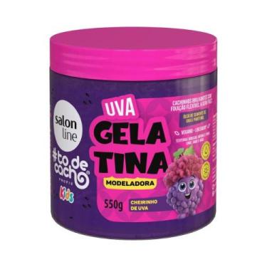Imagem de Gelatina Modeladora Salon Line Kids todecacho Uva 550g