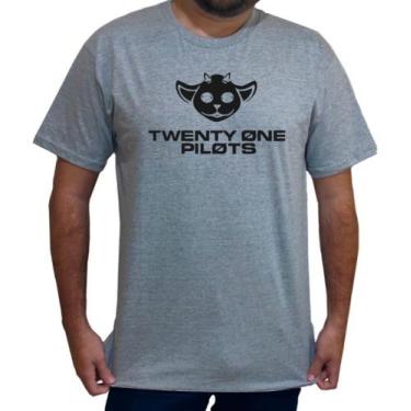 Imagem de Camisa Masculina Twenty One Pilots Duo Música Pop - Novidade! - SEMPRE
