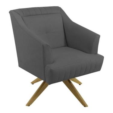 Imagem de Poltrona Decorativa Moderna Para Sala Quarto Clinica - Safira - Mance 
