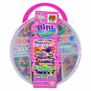 Imagem de Biju Collection Kit Maleta Pequena - Dm Toys, Rosa