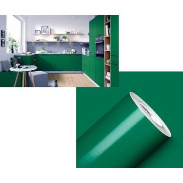 Imagem de Contact Vinil adesivo lavavél cozinha 4Mx50cm Verde Bandeira - Create 