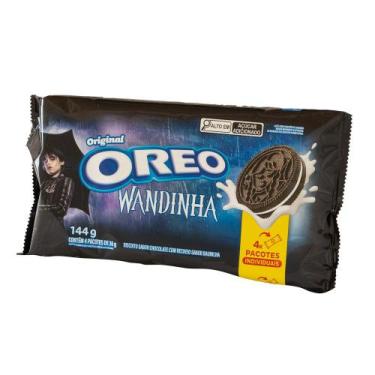 Imagem de Biscoito Recheado com Chocolate OREO 144g