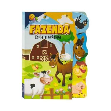 Imagem de Livro Espie e Aprenda: Animais da Fazenda Montessori - Todolivro - Tod