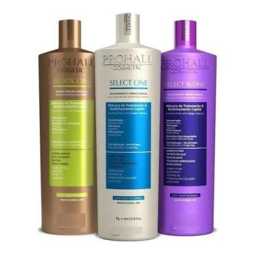 Imagem de Prohall Kit Realinhamento Capilar Burix One Select One Blond - Prohall