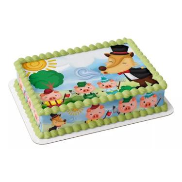 Imagem de Papel arroz e faixa para bolo festa comemoração surpresa aniversário  