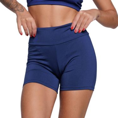 Imagem de Short Suplex Liso Serra e Mar Modas Roupa Para Academia Treino Moda Fitness-Feminino
